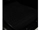 Single Layer Diamond Cargo Mat; Black and Black Stitching (07-18 Jeep Wrangler JK 2-Door)