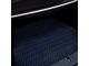 Single Layer Diamond Cargo Mat; Black and Black Stitching (07-18 Jeep Wrangler JK 2-Door)