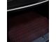 Single Layer Diamond Cargo Mat; Black and Red Stitching (18-24 Jeep Wrangler JL 2-Door)