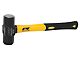 Sledge Hammer with Fiberglass Handle; 3-Pound Capacity