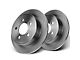 Solid Rotors; Rear Pair (03-06 Jeep Wrangler TJ w/ Rear Disc Brakes)