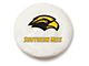 Southern Mississippi University Spare Tire Cover with Camera Port; White (18-24 Jeep Wrangler JL)