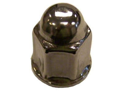 Stainless Lug Nut; 1/2-Inch x 20; Single (87-18 Jeep Wrangler YJ, TJ & JK)