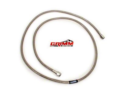 Stainless Steel Braided Air Hose; 60-Inch