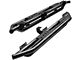 Star Armor Side Step Bars; Textured Black (07-18 Jeep Wrangler JK 4-Door)