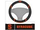 Steering Wheel Cover with Syracuse University Logo; Black (Universal; Some Adaptation May Be Required)
