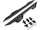 3-Inch Drop Side Step Bars; Black (18-24 Jeep Wrangler JL 4-Door)