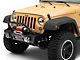 Jeep Licensed by RedRock Stubby Front Winch Bumper with Jeep Logo (07-18 Jeep Wrangler JK)