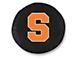 Syracuse University Spare Tire Cover; Black (66-18 Jeep CJ5, CJ7, Wrangler YJ, TJ & JK)