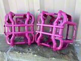 Tail Light Guards; Passion Pink (18-25 Jeep Wrangler JL w/ Factory LED Tail Lights)