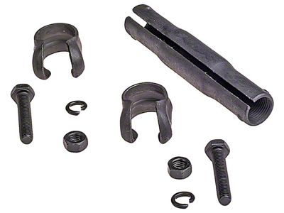 Tie Rod End Adjusting Sleeve; Pitman Arm to Steering Arm; Driver Side (76-86 Jeep CJ7)