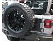 Tire Relocation Kit; Textured Black (18-24 Jeep Wrangler JL)