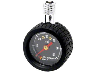 Tire Shaped Tire Pressure Gauge