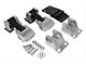 TJ Style Hood Catch Kit; Stainless Steel (66-95 Jeep CJ5, CJ7 & Wrangler YJ)