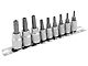 Torx Bit Socket Set; 9-Piece Set