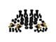 Total Bushing Kit; Black (76-79 Jeep CJ7)