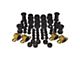 Total Bushing Kit; Black (80-86 Jeep CJ7)