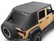 TrailView Frameless Fastback Soft Top; Black Diamond (07-18 Jeep Wrangler JK 4-Door)