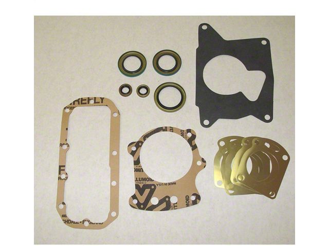 Transfer Case Adapter Seal; Gasket Oil Seal Kit (80-86 Jeep CJ5 & CJ7)