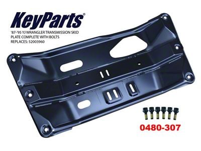 Transmission Skid Plate (87-95 Jeep Wrangler YJ)