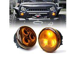 Trio Series Amber LED Turn Signal Lights (07-18 Jeep Wrangler JK)