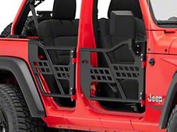 Barricade Tubular Safari Doors with Mirrors (18-25 Jeep Wrangler JL 4-Door)