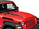 Unleash Series Hood with Functional Air Vents; Unpainted (18-24 Jeep Wrangler JL)