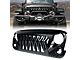 Venom Series Grille; Black (07-18 Jeep Wrangler JK)