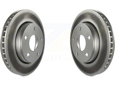 Vented Rotors; Front Pair (07-18 Jeep Wrangler JK)