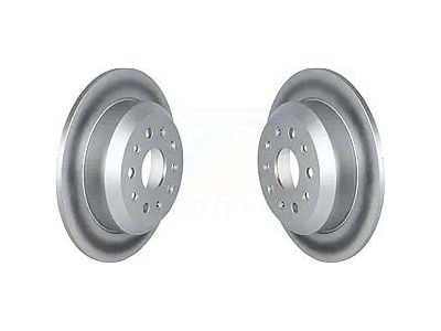 Vented Rotors; Rear Pair (18-24 Jeep Wrangler JL, Excluding 4xe, Rubicon & Sahara)