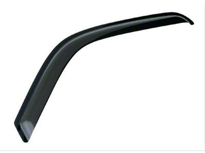 Ventgard Sport Window Deflectors; Smoked; Front Only (07-18 Jeep Wrangler JK)