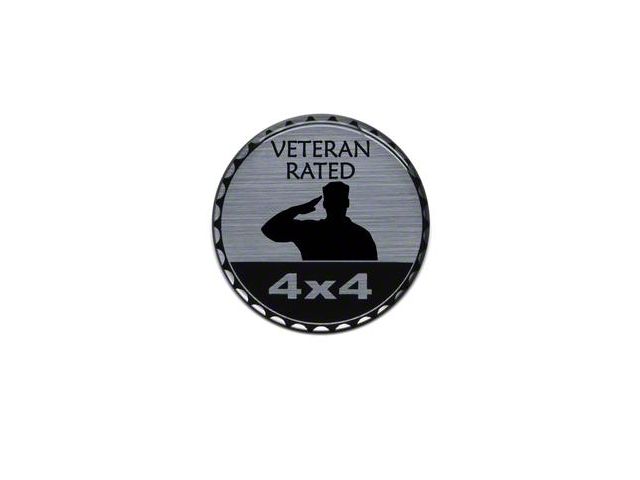 VETERAN Rated Badge (Universal; Some Adaptation May Be Required)