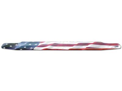 Vigilante Premium Hood Protector; American Flag (07-18 Jeep Wrangler JK)