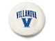 Villanova University Spare Tire Cover; White (66-18 Jeep CJ5, CJ7, Wrangler YJ, TJ & JK)