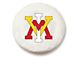 Virginia Military Institute Spare Tire Cover with Camera Port; White (18-24 Jeep Wrangler JL)