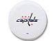 Washington Capitals Spare Tire Cover with Camera Port; White (18-24 Jeep Wrangler JL)