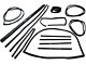 Weatherstrip Kit for Moveable Vent Windows (76-85 Jeep CJ5 & CJ7)