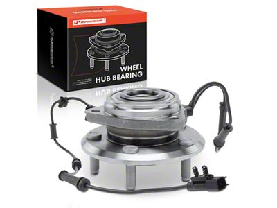 Wheel Bearing and Hub Assembly; Front (11-18 Jeep Wrangler JK)