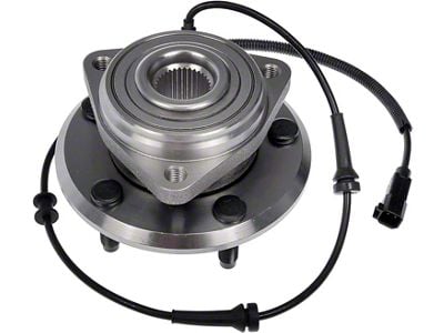 Wheel Hub and Bearing Assembly; Front (07-10 Jeep Wrangler JK)