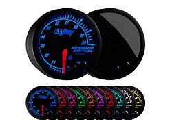 Wideband Air/Fuel Ratio Gauge; Elite 10 Color (Universal; Some Adaptation May Be Required)