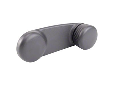 Window Crank Handle; Black (97-10 Jeep Wrangler TJ & JK)