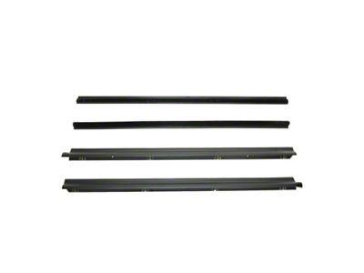 Window Sweeps (87-95 Jeep Wrangler YJ w/ Stationary Vent Windows)