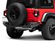 WJ2 Rear Bumper; Pre-Drilled for Backup Sensors; Textured Black (18-24 Jeep Wrangler JL)