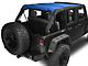 JTopsUSA Safari Mesh Shade Top; Blue (07-18 Jeep Wrangler JK 4-Door)