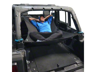 JKloud Hammock Sunshade; Gunner (18-24 Jeep Wrangler JL 2-Door)