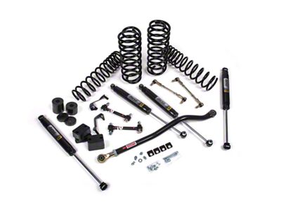 JKS Manufacturing 2-Inch J-Venture Suspension Lift Kit with FOX Adventure Series Shocks (21-24 Jeep Wrangler JL 4xe)