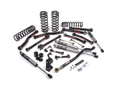 JKS Manufacturing 2.50-Inch J-Krawl Heavy Duty Rate Coil Suspension Lift Kit with FOX 2.0 Performance Series Shocks (20-23 3.0L EcoDiesel Jeep Wrangler JL)