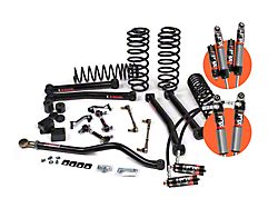 JKS Manufacturing 3-Inch J-Konnect Heavy Duty Rate Coil Suspension Lift Kit with FOX 2.0 Performance Series Shocks (18-24 Jeep Wrangler JL 2-Door)