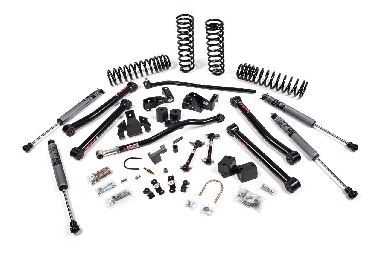 JKS Manufacturing Jeep Wrangler 3.50-Inch J-Konnect Suspension Lift Kit ...