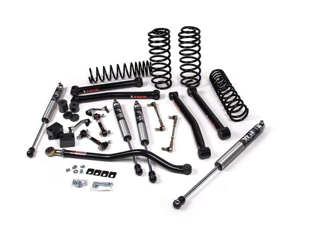 JKS Manufacturing 3.50-Inch J-Konnect Suspension Lift Kit with Jspec Shocks (20-24 3.0L EcoDiesel Jeep Wrangler JL)